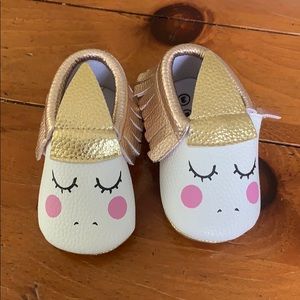 Soft sole unicorn Mocs